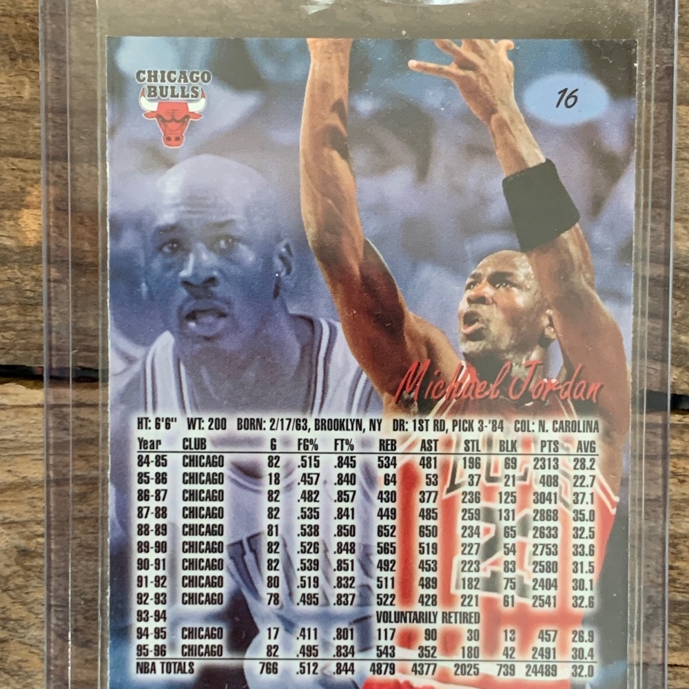 ⭐️HOST PICK⭐️ MICHAEL JORDAN NBA Cards, /Fleer '96-7 & Upper Deck 1995 - Picture 12 of 16
